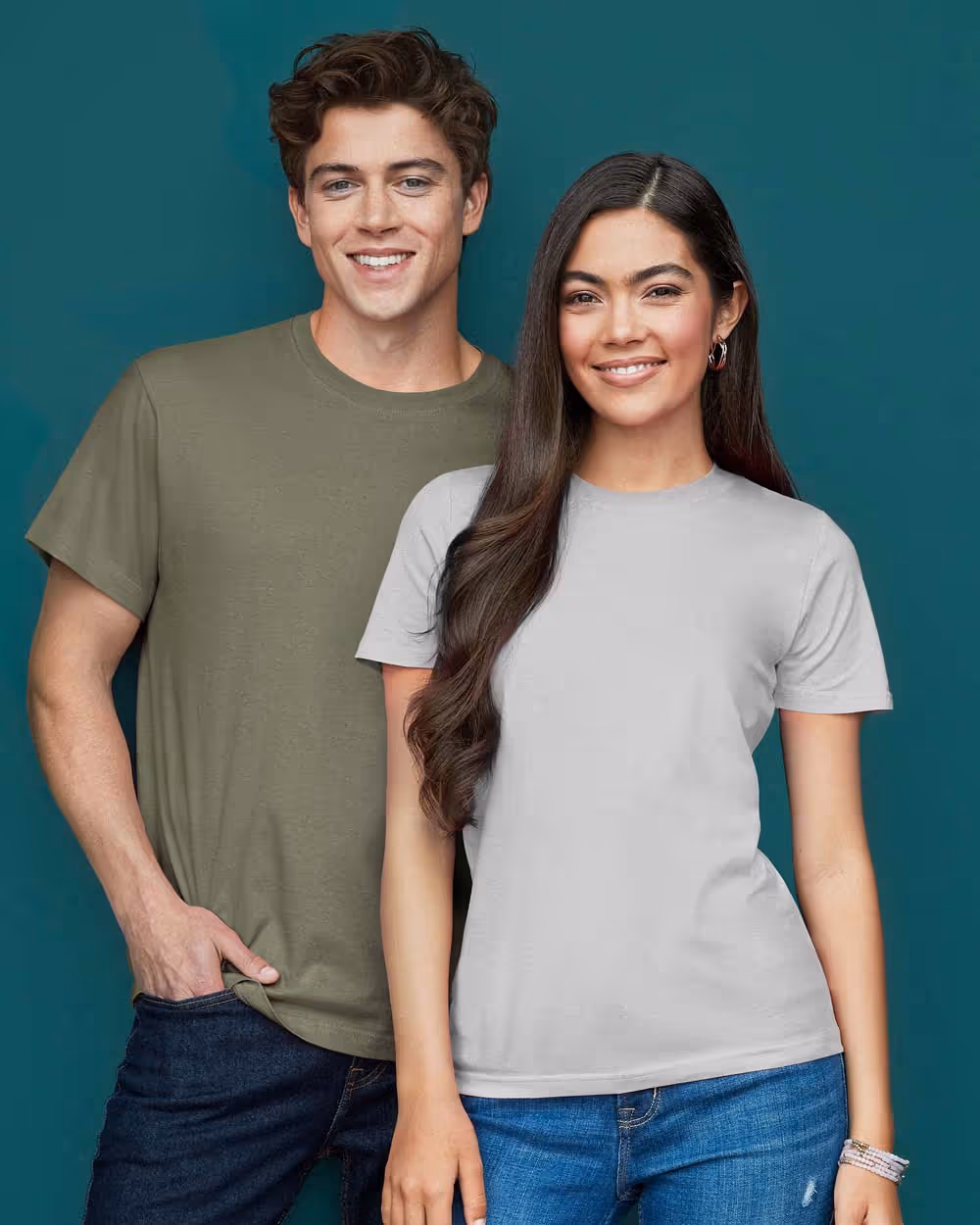 T-shirt Regular Fit Men Classic – zdjęcie 4